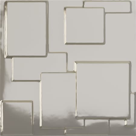 Ekena Millwork 19 5/8in. W x 19 5/8in. H Gomez EnduraWall Decorative 3D Wall Panel Covers 2.67 Sq. Ft. WP20X20GOBCR